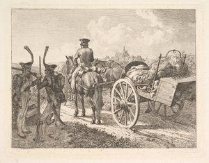 Ruská mobilní kovárna, 1815.