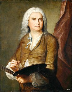 Johann Alexander Thiele (1685-1752) (olej na plátně)