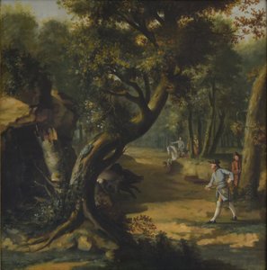 Lov divočáků od Johann Christian Klengel