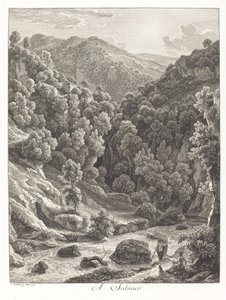 A Subiaco (blízko Subiaco) od Johann Christian Reinhart