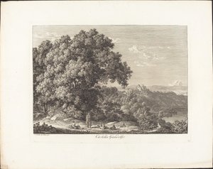 Castella Gandolfo od Johann Christian Reinhart