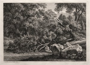 Heroic Landscape: Satyr hrající na flétnu, 1795.