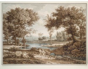 Hrdinská krajina od Johann Christian Reinhart