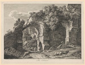 Krajina - V Koloseu od Johann Christian Reinhart