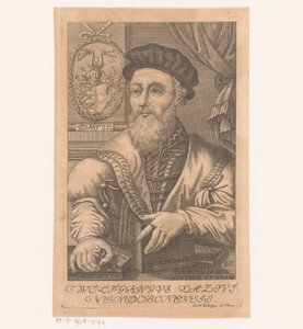 Portrét van Wolfganga Lazia od Johann Christoph Winkler
