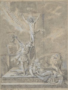Alegorie křesťanských ctností, 1746. od Johann Elias Ridinger