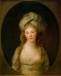 Friederike princezna Pruská od Johann Friedrich August Tischbein