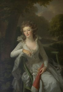 Portrét Jacoba Margaretha Maria Boreel ( -1816) od Johann Friedrich August Tischbein