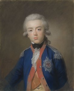 Willem George Frederik (Frederik; 1774-99), princ z Orange-Nassau. Syn prince Williama V od Johann Friedrich August Tischbein