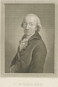 Portrét básníka a spisovatele Christopha Martina Wielanda 1733-1813, 1797.
