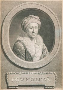 Portrét historika umění a archeologa Johanna Joachima Winckelmanna 1717-1768, 1776.