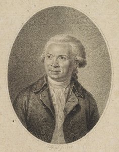 Portrét skladatele Johanna Abrahama Petera Schulze 1747-1800, 1794.