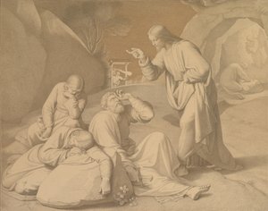 Kristus v zahradě Getsemanské, 1848.