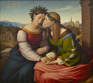 Itálie a Germánie Sulamith a Marie, 1828