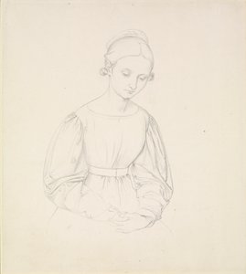 Portrét umělcovy ženy, Nina, c1830