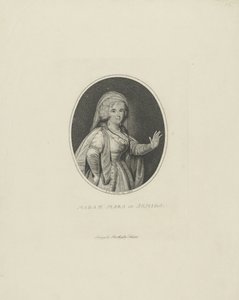 Gertrud Elisabeth Mara, rozená Schmeling 1749-1833 jako Armida, 1801. od Johann Friedrich Schröter