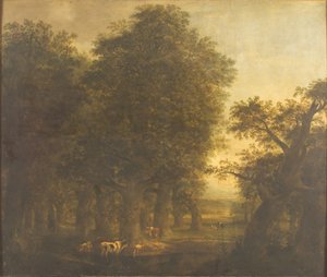 Dubové dřevo od Johann Friedrich Weitsch