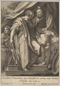 Judita zabíjející Holoferna, 1705-62.