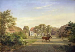 Gut Grabau, poblíž Oldesloe, 1841 od Johann Georg Haeselich