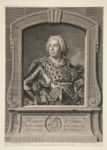 Maurice Saský, vévoda z Curlandu a Semigallie, maršál Francie
