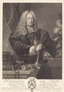 Jana z Erlachu od Johann Georg Wille after Carlo Francesco Rusca, Cavalier