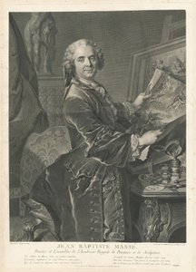 Jean Baptiste Masse od Johann Georg Wille after Louis Tocqué