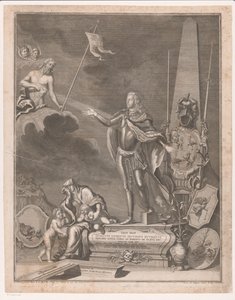 Památník Heinricha II von Reuss-Obergreiz od Johann Georg Wolffgang
