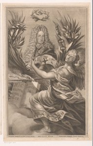 Portrét panovníka, možná Karla VI., císaře Svaté říše římské od Johann Georg Wolffgang