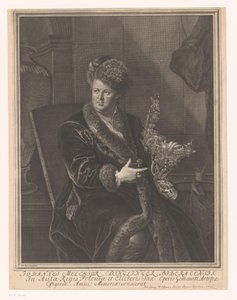 Portrét zlatníka Johanna Melchiora Dinglingera od Johann Georg Wolffgang