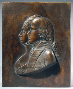 Fridrich Vilém III. jako korunní princ s manželkou Luise von Mecklenburg-Strelitz