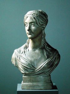 Portrét Marianne Schlegel (1791-1869), 1805 (sádra)
