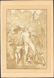 Venuše od Johann Gottlieb Prestel after Jacopo Ligozzi