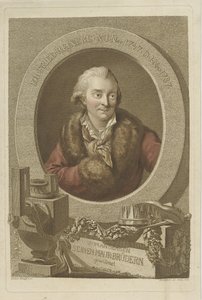 Portrét Johanna Friedricha Reineckeho 1745-1787, 1788. od Johann Gottlob Seyffert