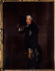 Portrét Fridricha II. zvaného Fridrich Veliký, pruský král (1712-1786) Obraz Johanna Heinricha Franke (1738-1792) 1764 Berlín, Národní galerie od Johann Heinrich Francke