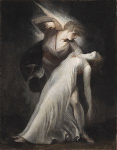 Celadon a Amélie od Johann Heinrich Füssli