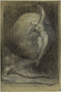 Sokratův sen od Johann Heinrich Füssli