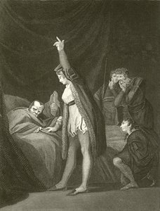 Smrt kardinála Beauforta od Johann Heinrich Füssli
