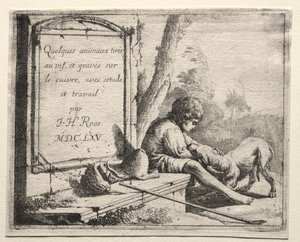 Johann Heinrich Roos Shepherding series, 1665.