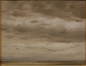 Cloud skica od Johann Heinrich Schilbach