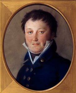 Portrét Constanta Wairy dit Constant (1778-1845) první komorník císaře Napoleona do roku 1814 Pastelový obraz od Johanna Heinricha Schmidta (1749-1829)