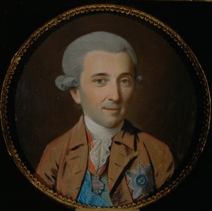 Portrét prince Nikolaje Ivanoviče Saltykova 1736-1816, 80. léta 18. století