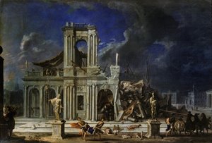 Samson porazil Filištíny, kolem 1633-34