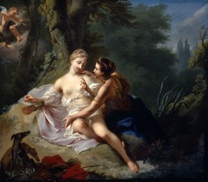 Jupiter v podobě Diany svádějící Kallistó