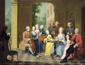 Portrét rodiny Timmermannů, 1758