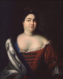 Portrét císařovny Kateřiny I. 1684-1727, počátek 18. století.