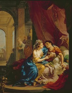Antonius a Kleopatra, 1774 od Johann Heinrich Wilhelm Tischbein