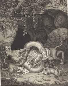 Zvířecí Laocöon od Johann Heinrich Wilhelm Tischbein