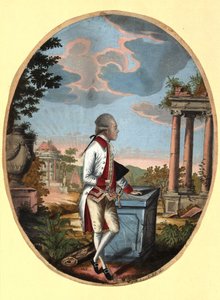 Ruský velkovévoda Pavel 1754-1801, později car Pavel I., 1782.
