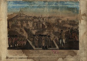 Zajetí Očakova knížetem Grigorijem Potěmkinem 17. prosince 1788 1788.
