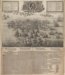 Bitva u Køgebugt v červenci 1677 od Johann Husman